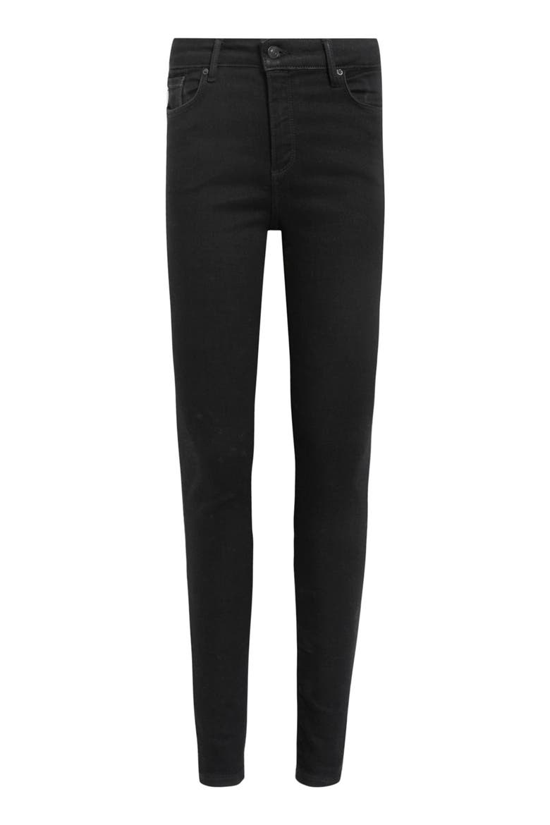Miller Skinny Jeans, Alternate, color, BLACK
