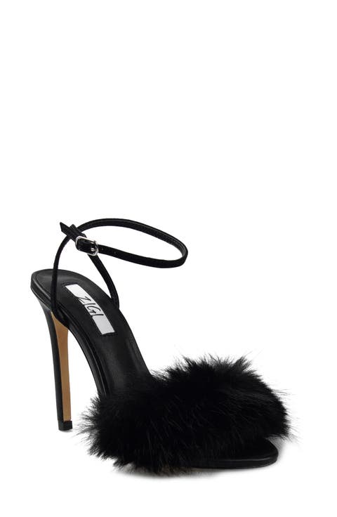 Sharrise Faux Fur Sandal
