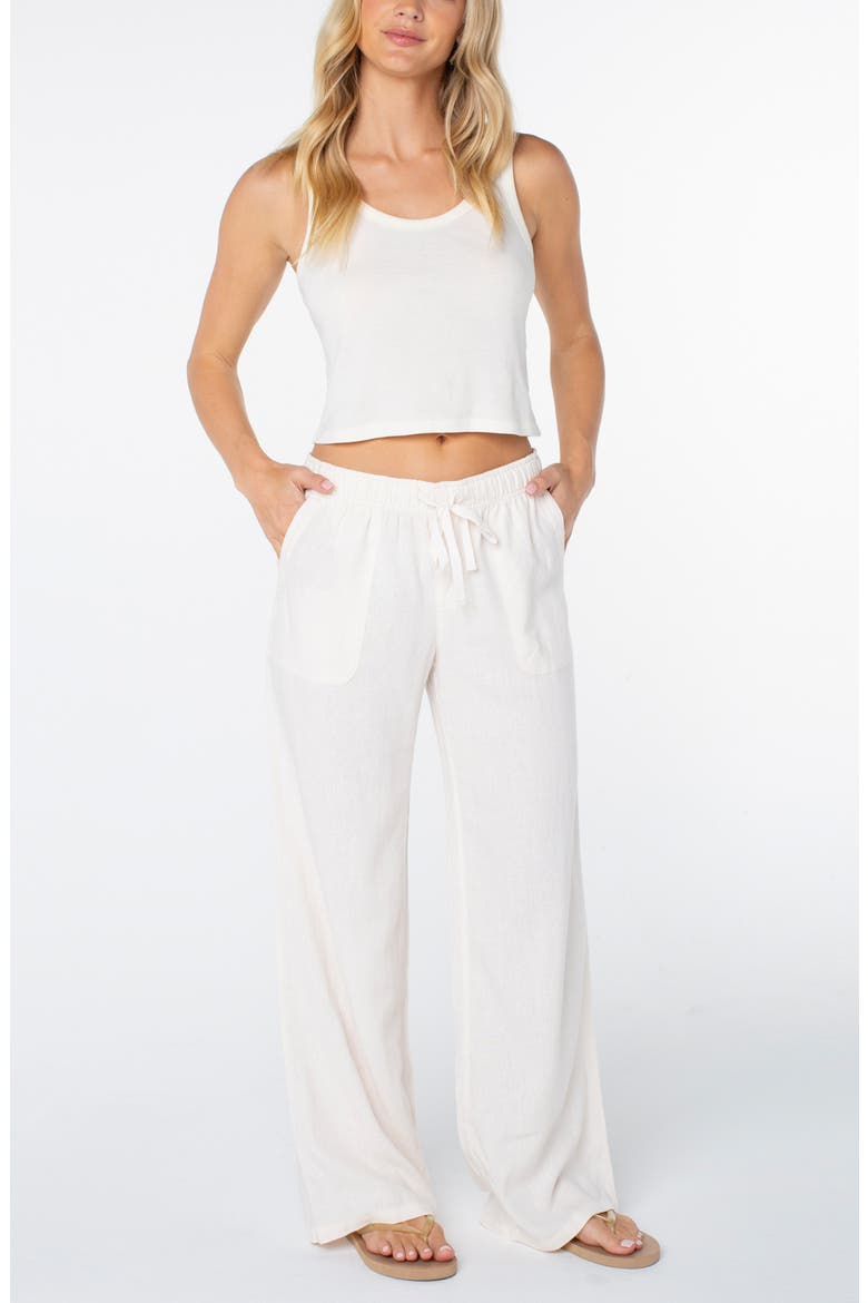Lagoon Cover-Up Pants, Alternate, color, DEW