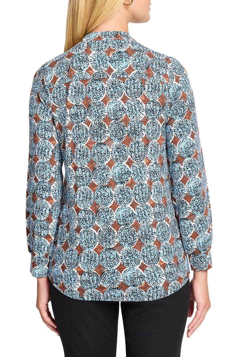 Sand Dollar Top, Alternate, color, BLUE MULTI