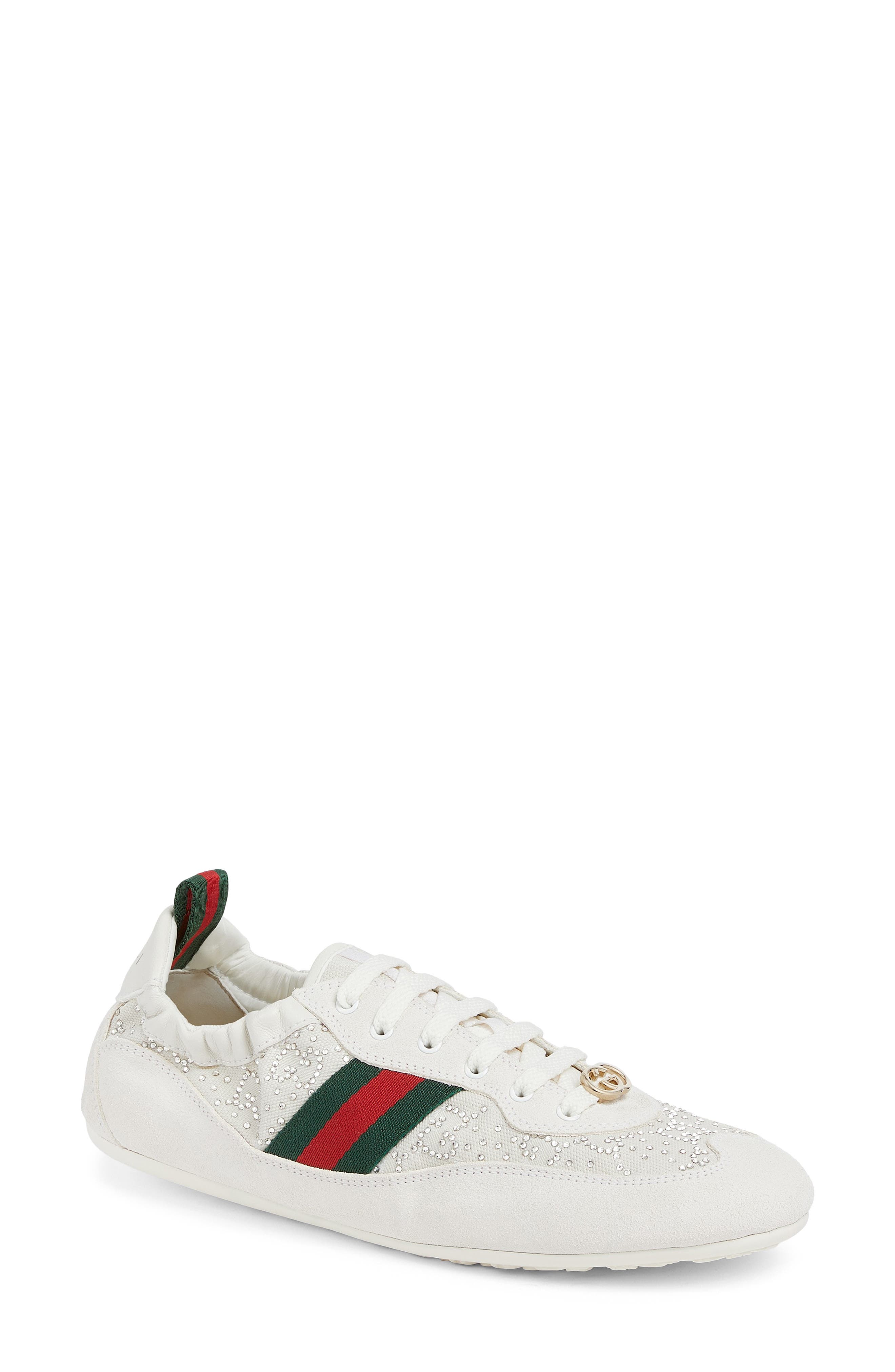 Gucci GG Crystal Shift Sneaker, Main, color, 