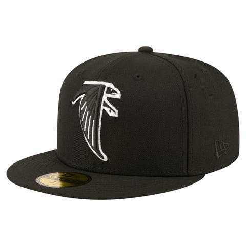 Men's New Era Black Atlanta Falcons 59FIFTY Fitted Hat