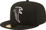 New Era Men's New Era Black Atlanta Falcons 59FIFTY Fitted Hat