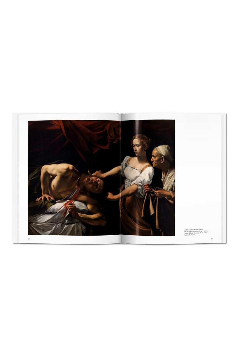 Caravaggio Book, Alternate, color, White
