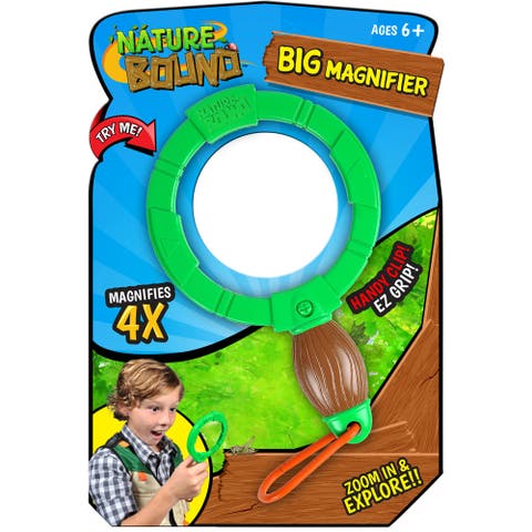 Big Magnifier, 4X Insect Lens with Clip