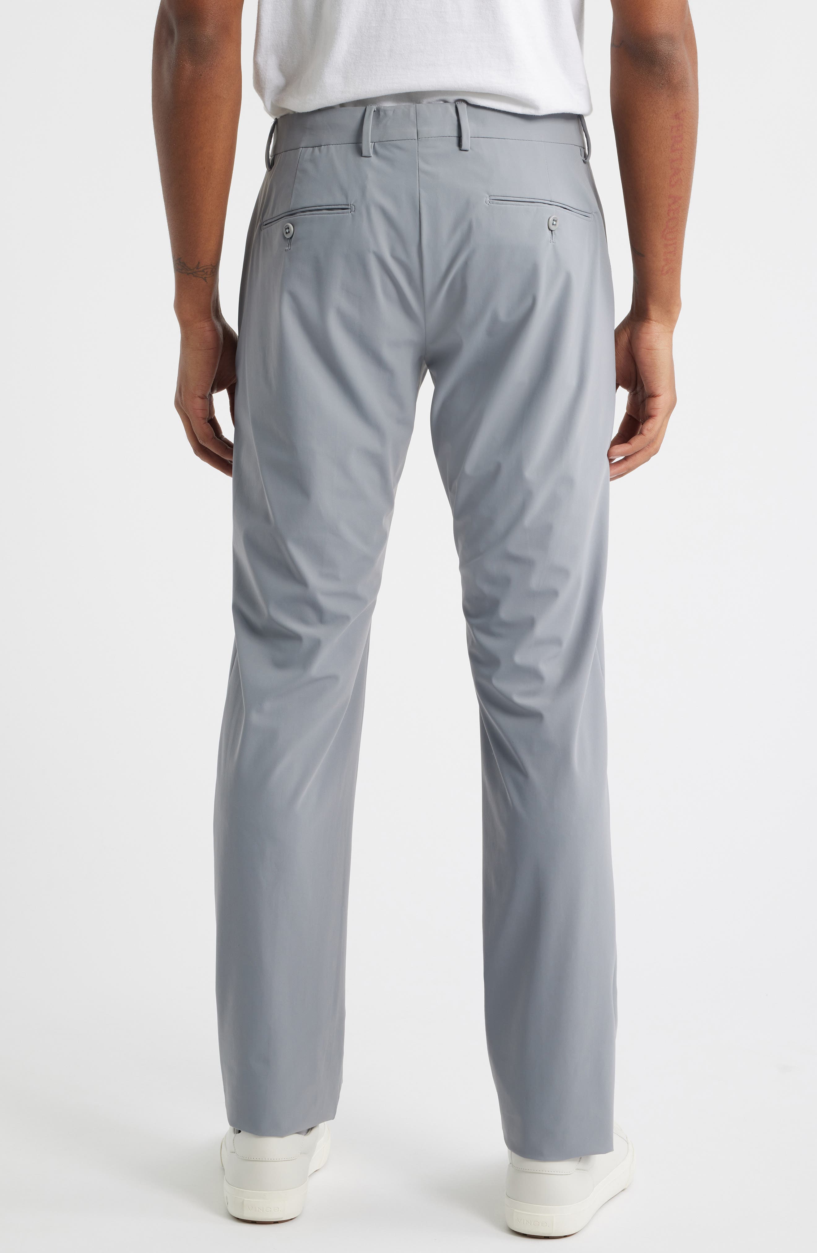 Men's Active Stretch Flat Front Pants - image 2