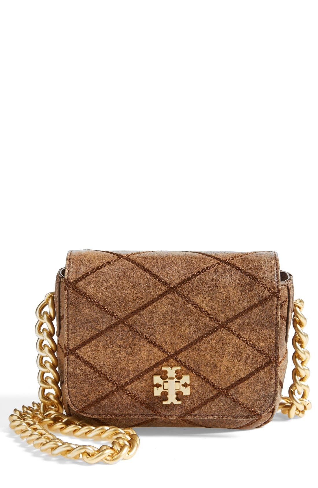 'Mini Lysa' Crossbody Bag, Main, color, RANCH