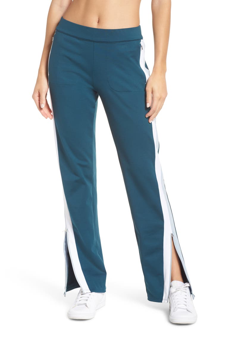 City Side Track Pants, Main, color, TEAL ABYSS