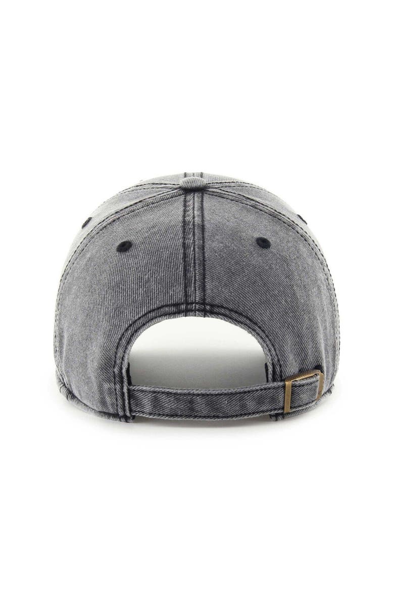Men's '47 Black Washington Commanders Esker Clean Up Adjustable Hat, Alternate, color, Black