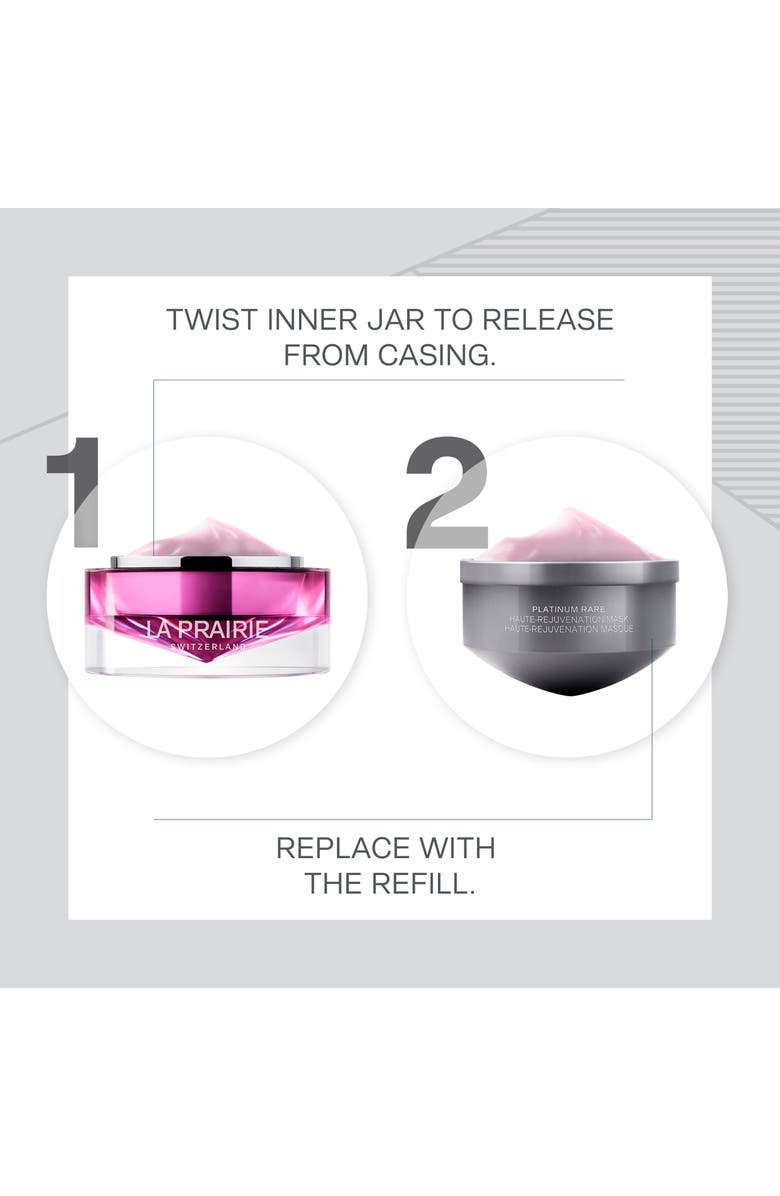 La Prairie Platinum Rare Haute-Rejuvenation Mask Refill, Alternate, color, 