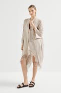 Brunello Cucinelli Linen cover poncho