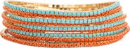 NORDSTROM RACK Set of 10 Sparkle Stretch Bracelets