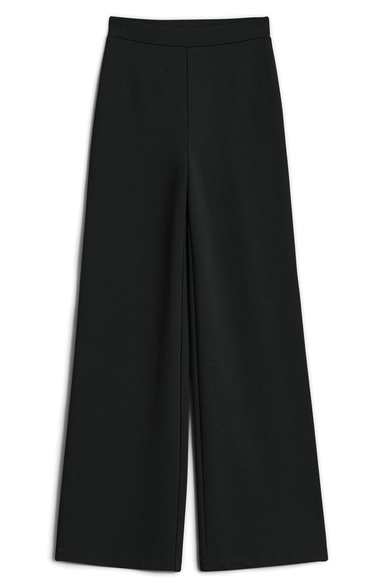 rag & bone Irina Pull-On Wide Leg Ponte Pants, Alternate, color, 