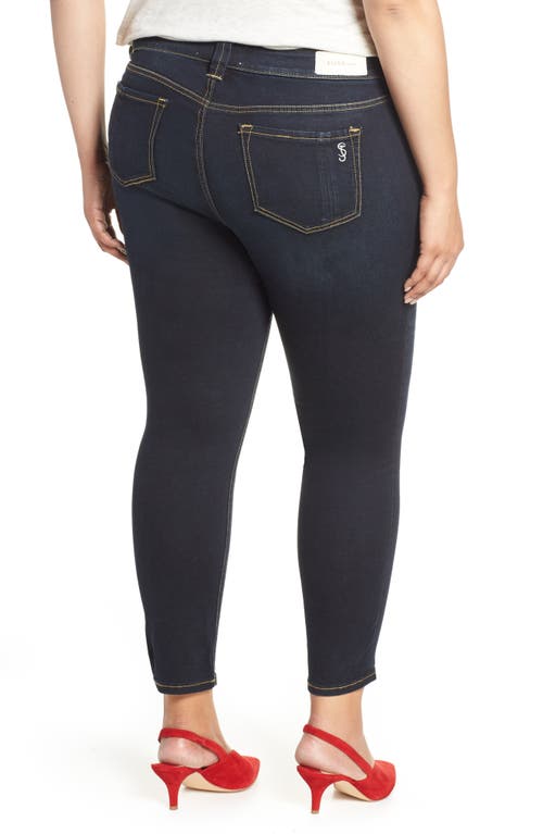 Slink Jeans High Waist Ankle Skinny Jeans In Blue