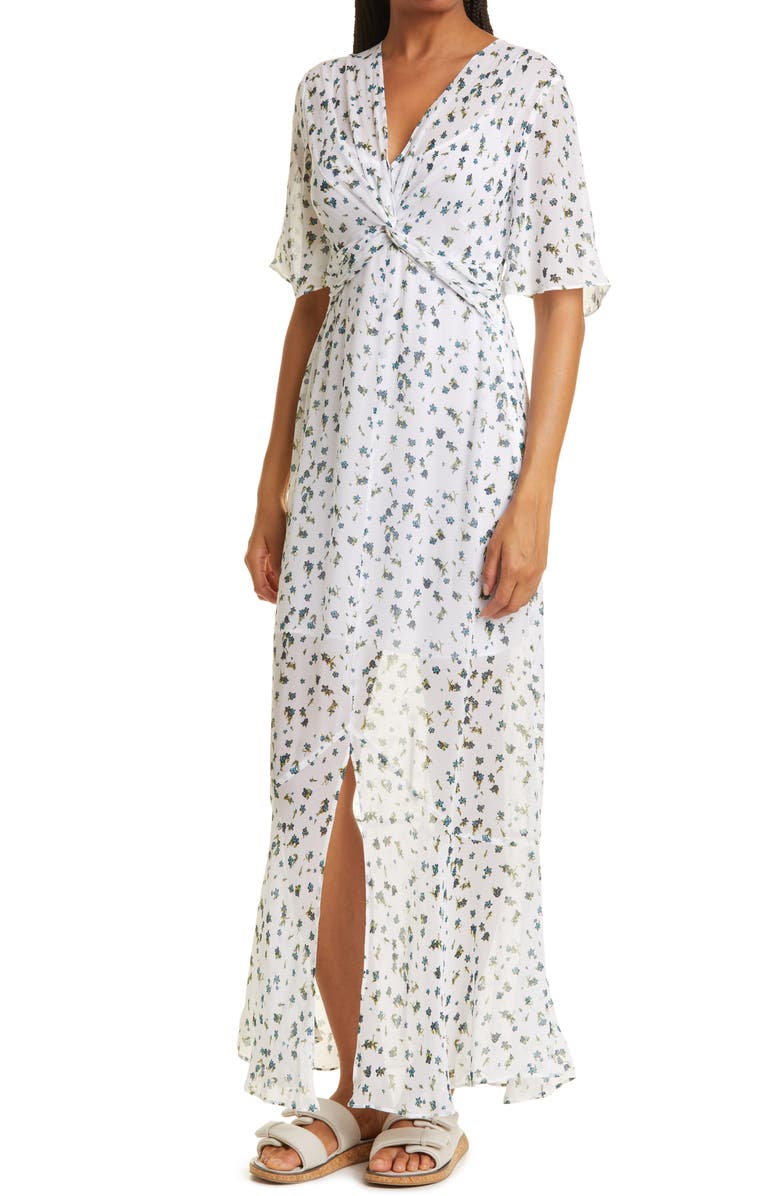 rag & bone Tamar Floral Print Maxi Dress, Alternate, color,