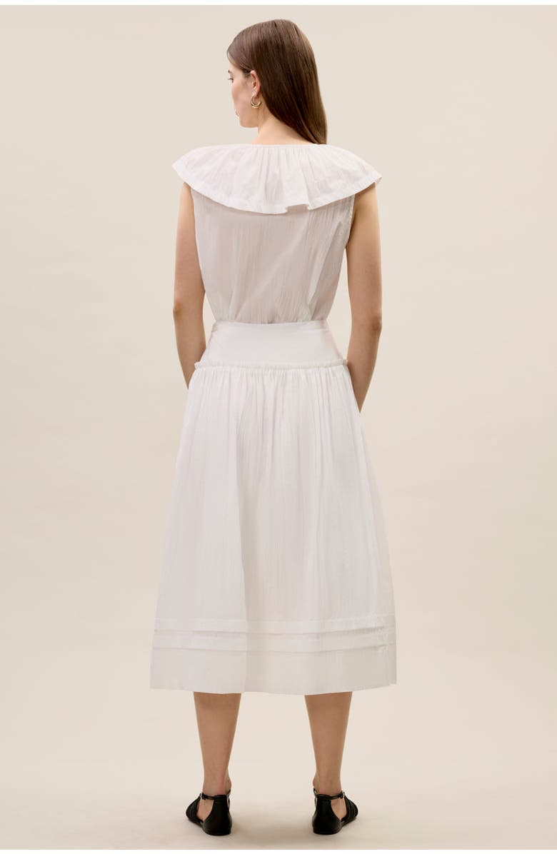 Rebecca Taylor Marietta Skirt, Alternate, color, Milk