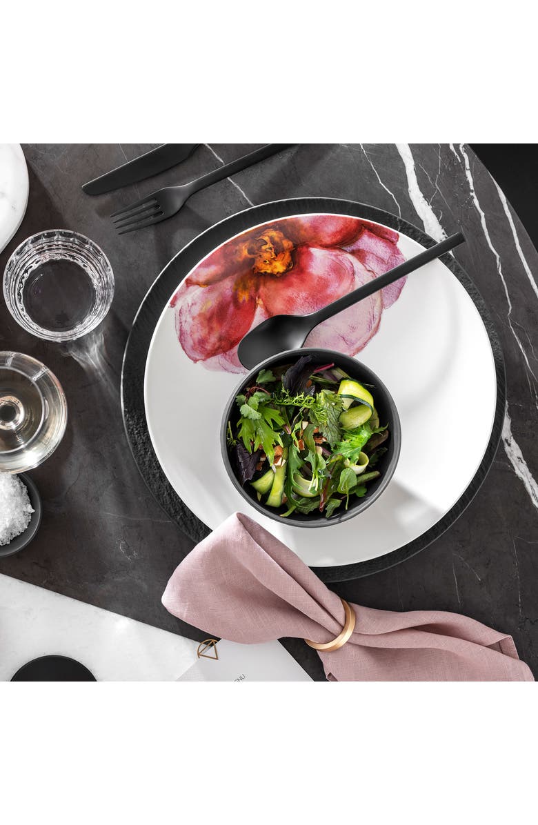 Villeroy & Boch Rose Garden Dinner Plate Coupe, Alternate, color, Pink