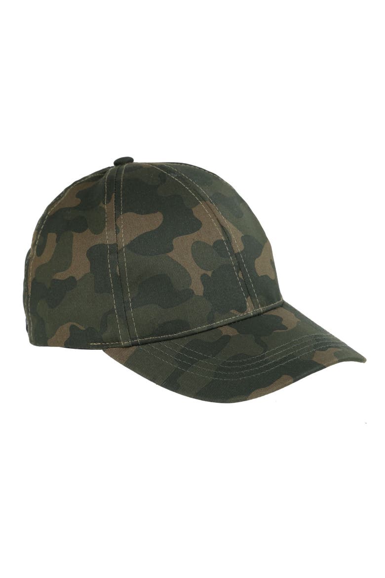 Childrens/kids Cuyler Iii Camo Cap, Alternate, color, Grape Leaf