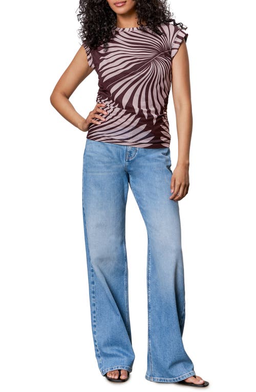 Sanctuary Charisma Cap Sleeve Mesh Top