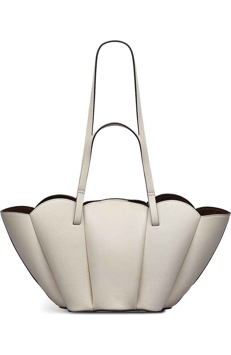 Radley x Kentucky Derby Lily Small Leather Tote, Alternate, color, Chalk