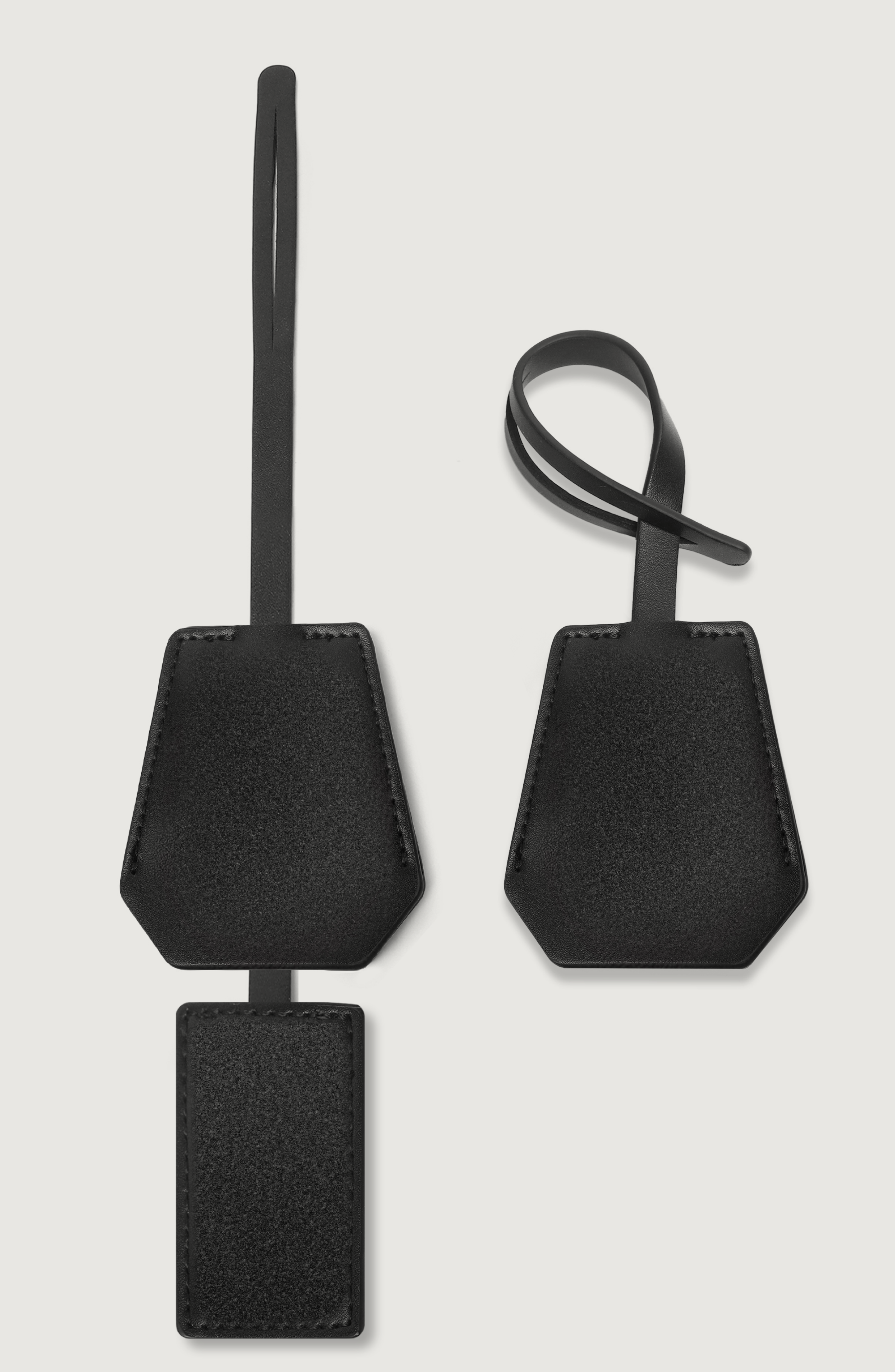 Words of Affirmation Luggage Tag, Alternate, color, Black