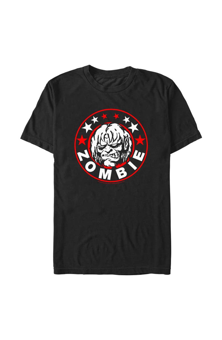 Rob Zombie Men's Rob Zombie Undead Badge Graphic T-Shirt, Main, color, Black