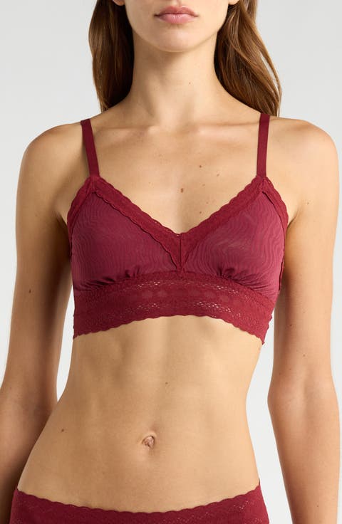 Allover Lace V-Neck Bralette