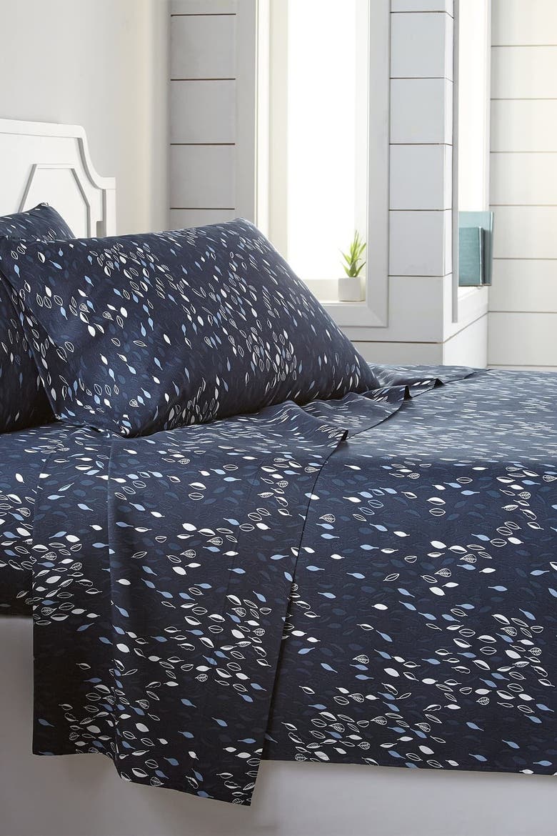 Botanical Forest Microfiber Sheet Set, Alternate, color, BOTANICAL FOREST BLUE