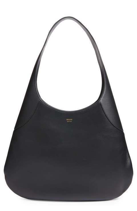 Large Joan Leather Hobo Bag