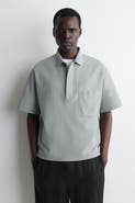 COS Cotton-piqué Popover Shirt