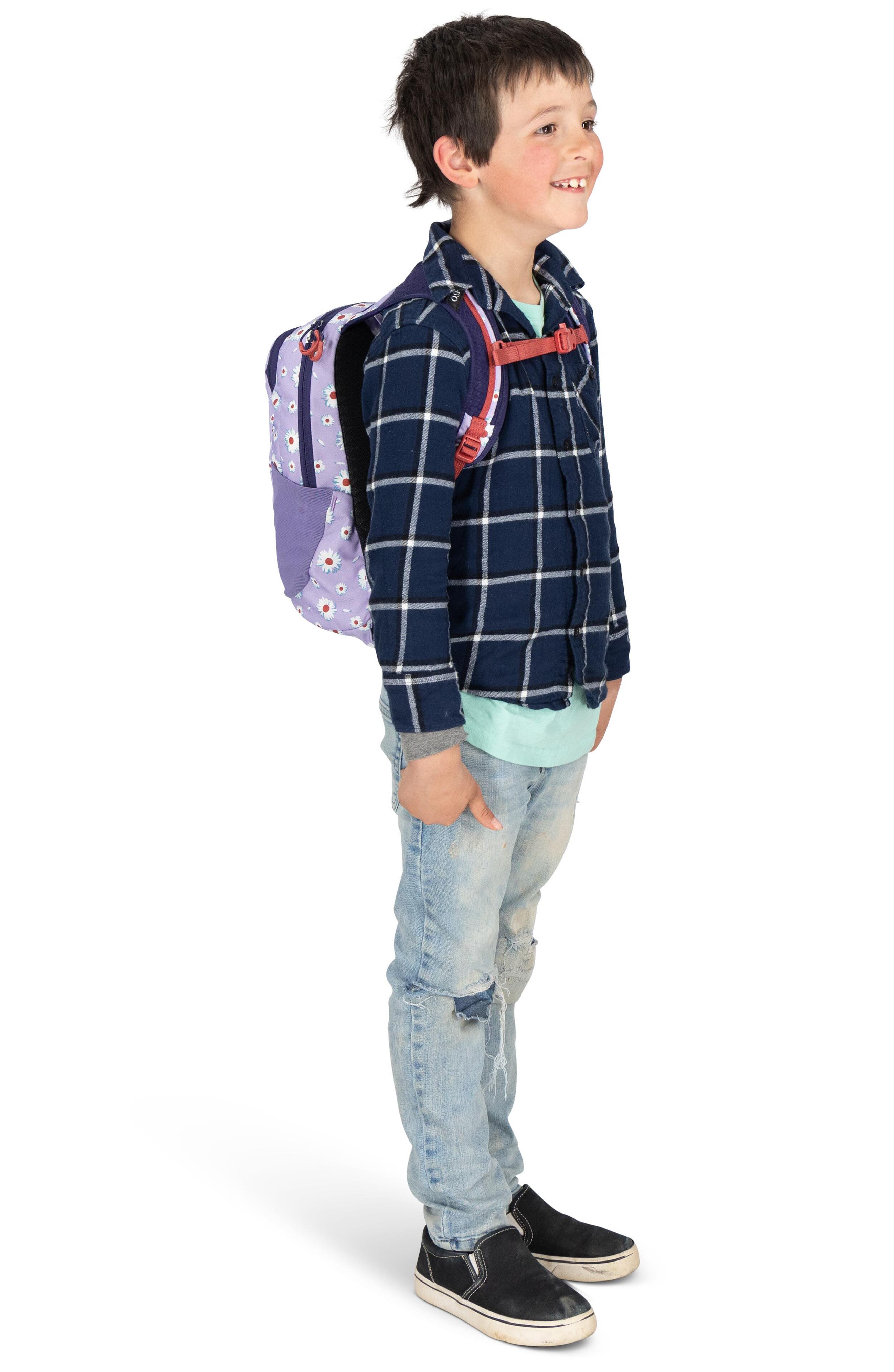 Kids' Daylite™ Jr. Water Repellent Backpack, Alternate, color, DAISY PRINT-EUPHORIA PURPLE