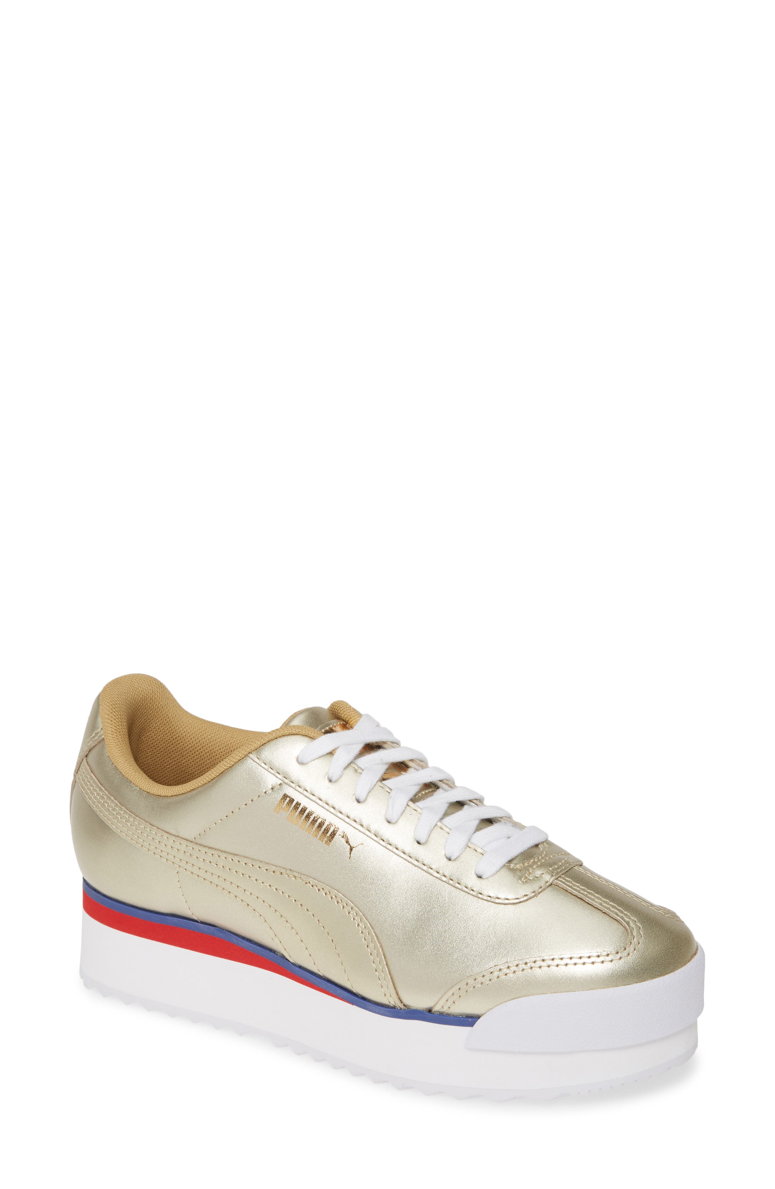 PUMA Roma Amor MixMetal Platform Sneaker, Main, color, 