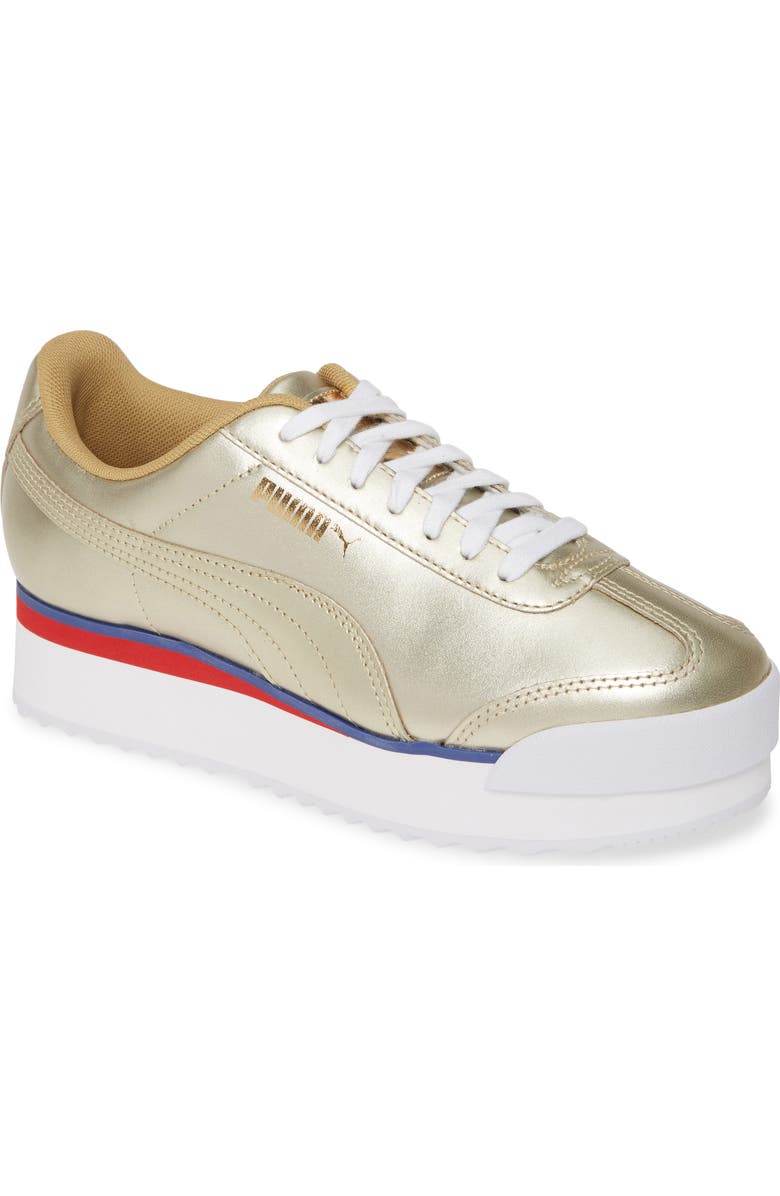 PUMA Roma Amor MixMetal Platform Sneaker, Main, color,