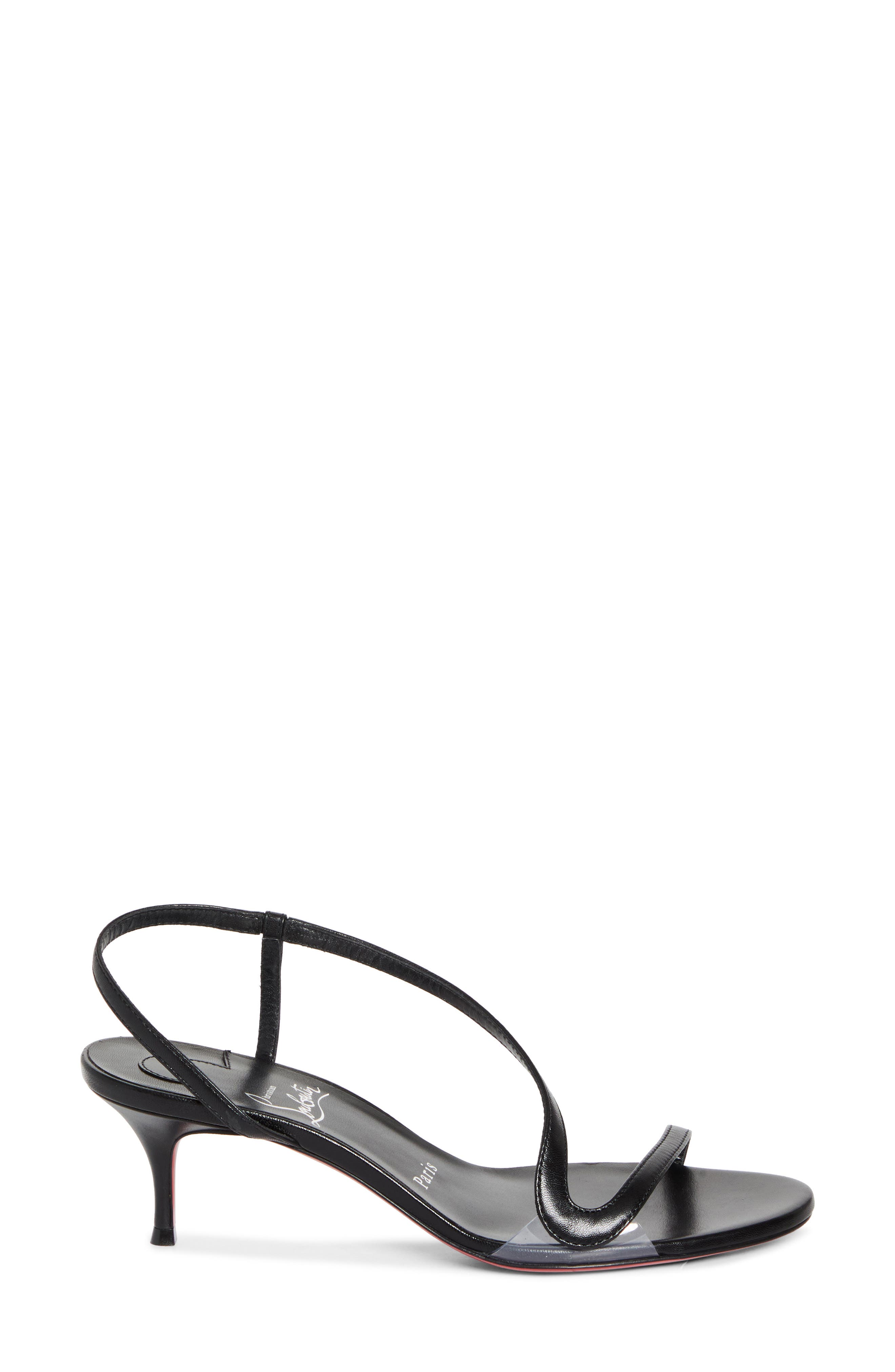 Christian Louboutin Rosalie Slingback Sandal, Alternate, color, Black