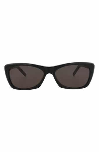 Saint Laurent 58mm Rectangular Sunglasses