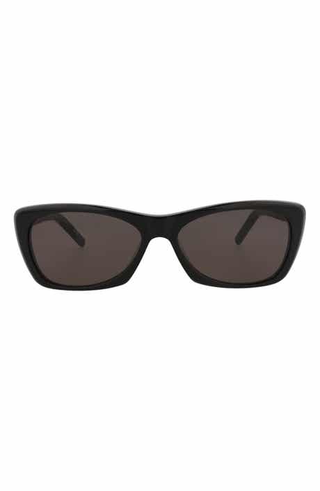 Saint Laurent 58mm Rectangular Sunglasses