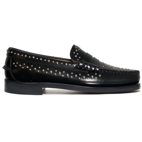Sebago Moccasin With Hand-sewn Vamp And Rock-inspired Accents