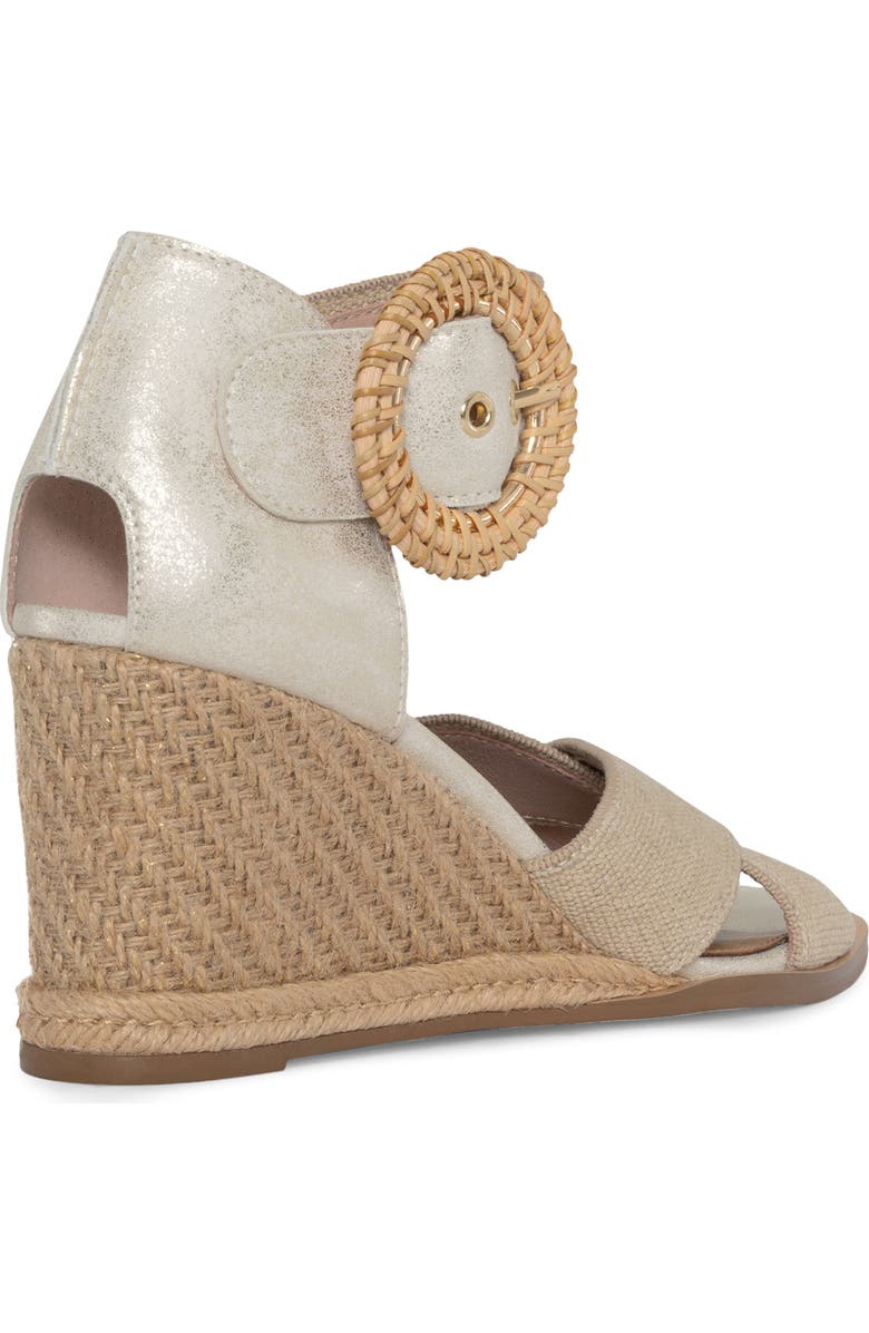 Donald Pliner Wedge Sandal, Alternate, color, Platino
