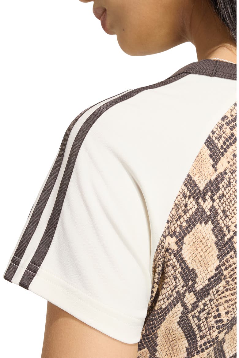 Cali Snakeskin Graphic T-Shirt, Alternate, color, LINEN/ MAGIC BEIGE