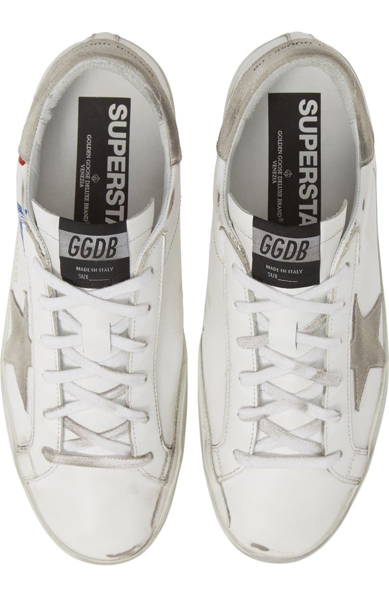 Golden Goose Superstar Stripe Sneaker, Main, color,