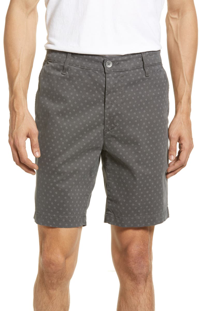 AG Men's Wanderer Print Flat Front Shorts, Main, color,