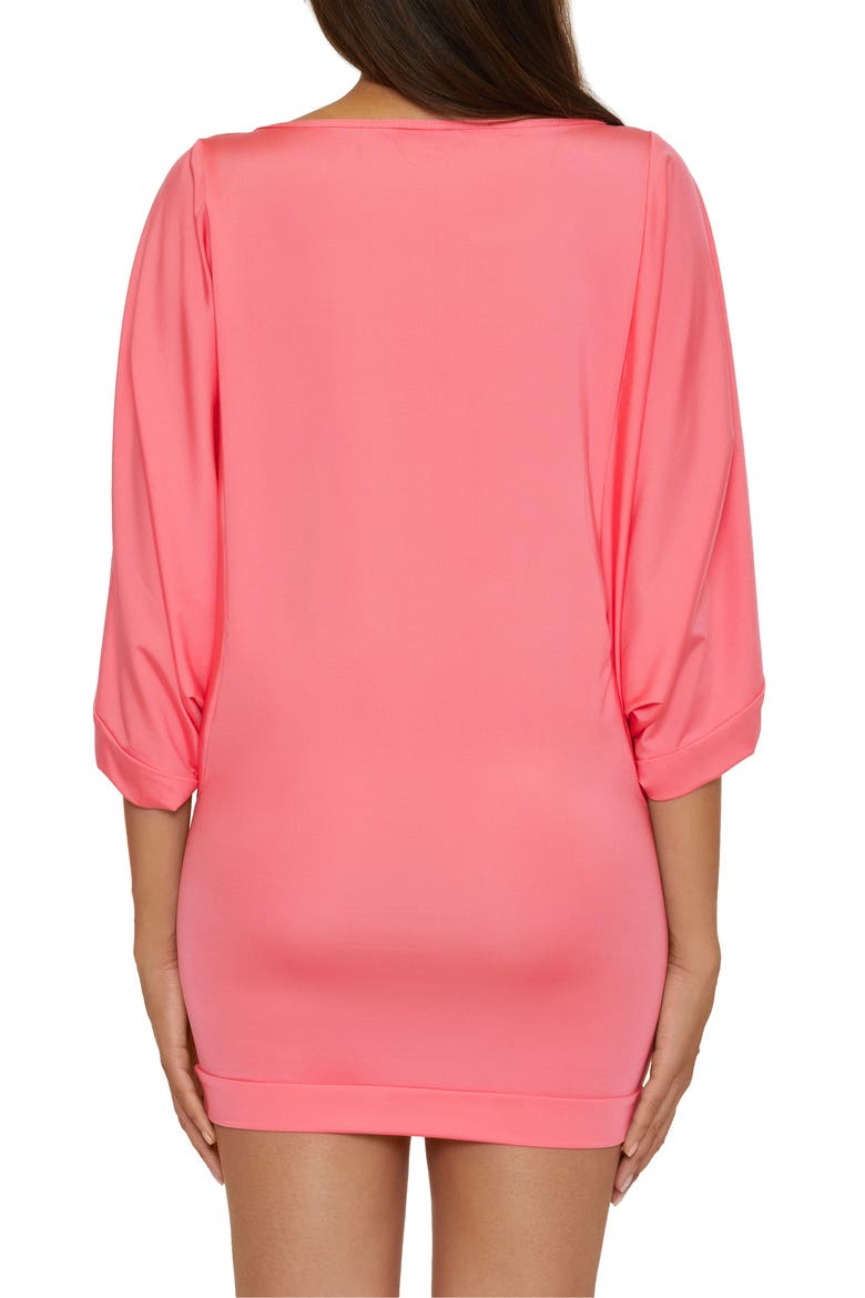 Classic Cover-Up Tunic, Alternate, color, GARDEN PINK