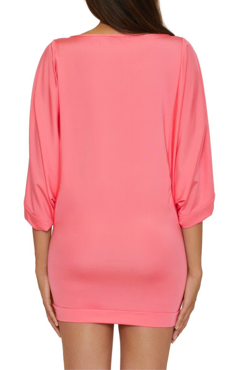 Trina Turk Classic Cover-Up Tunic, Alternate, color, Garden Pink