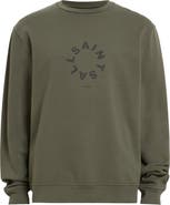 AllSaints Tierra Cotton Graphic Sweatshirt
