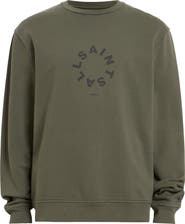 AllSaints Tierra Cotton Graphic Sweatshirt