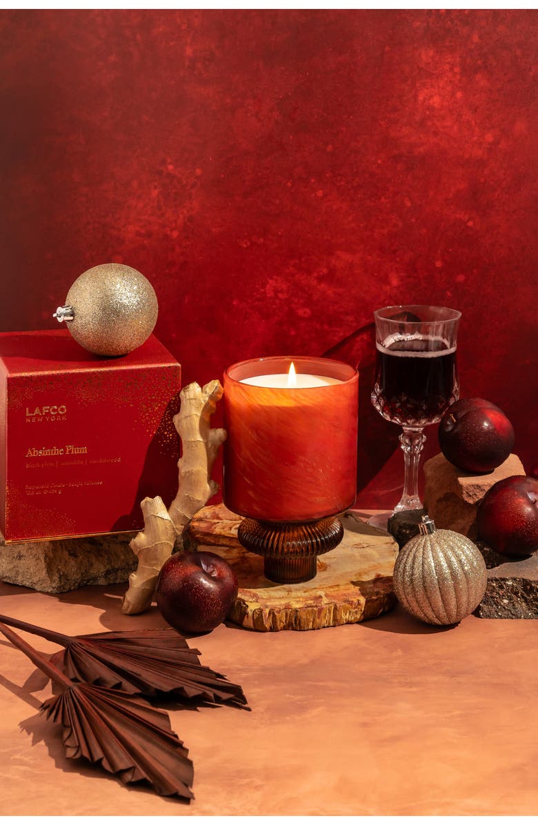 Lafco Absinthe Plum Classic Candle, Alternate, color, Red