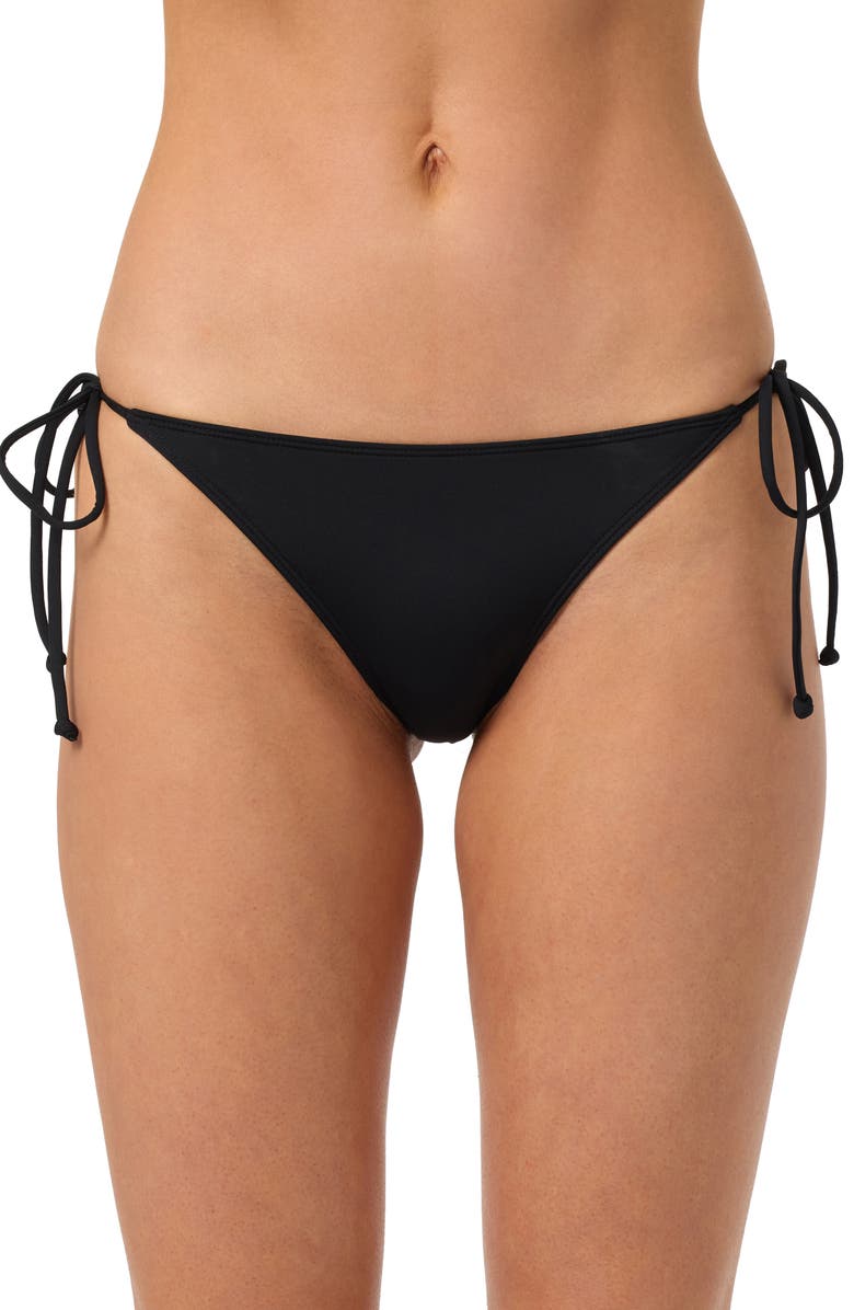 O'Neill Maracas Side Tie Bikini Bottoms, Main, color, Black