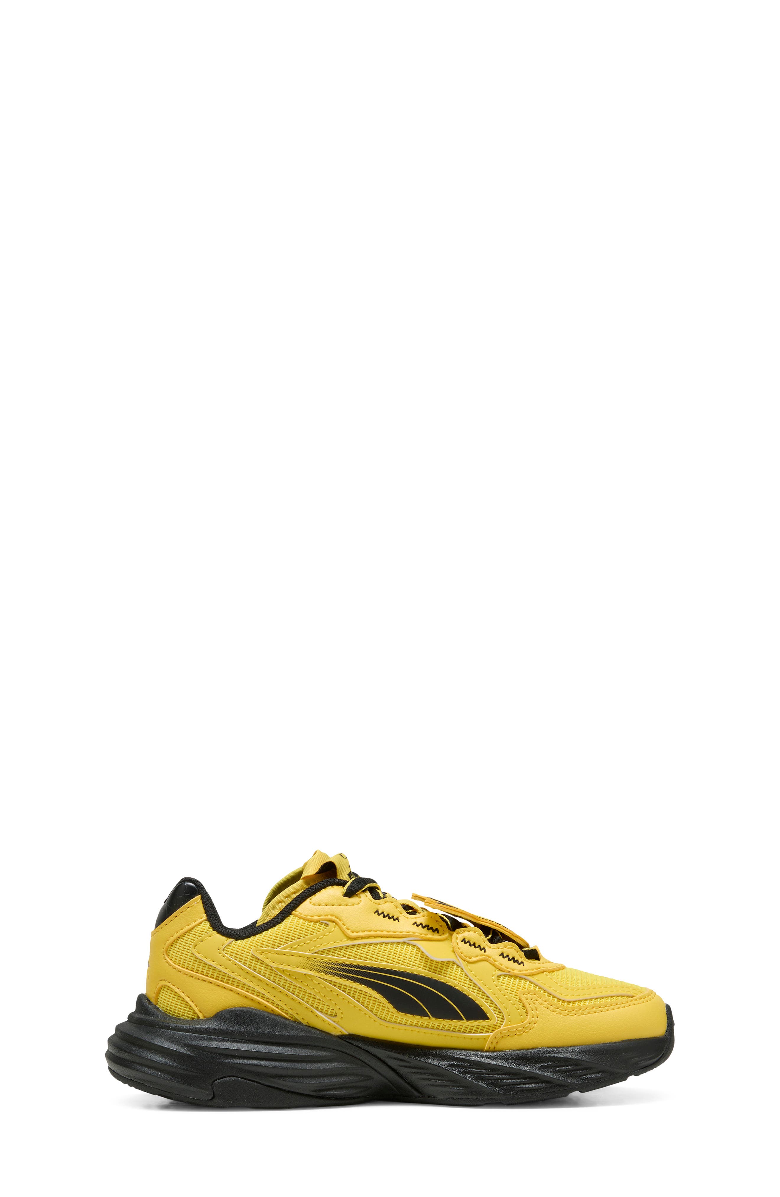 PUMA x POKÉMON Kids' Fade Nitro Pikachu Sneaker, Alternate, color, Energizing Yellow/ Puma Black