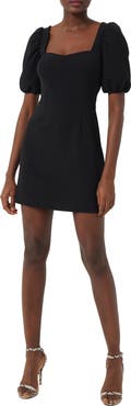 French Connection Whisper Back Cutout A-Line Dress