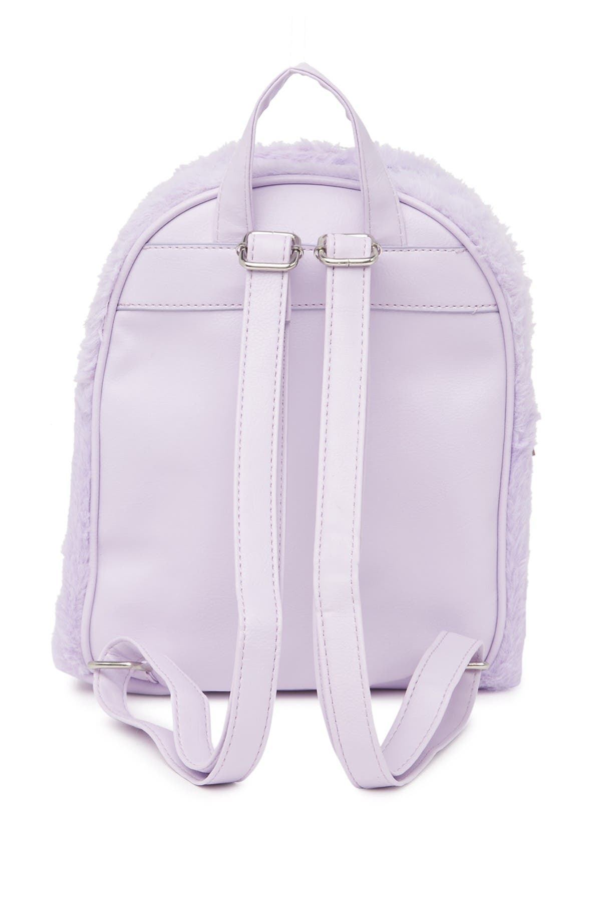 OMG Accessories Miss Gwen Unicorn Faux Fur Backpack, Alternate, color, 
